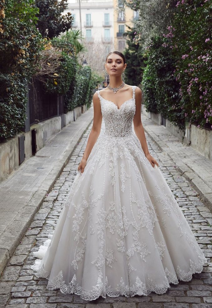 Princesa | Alça fina | Decote V