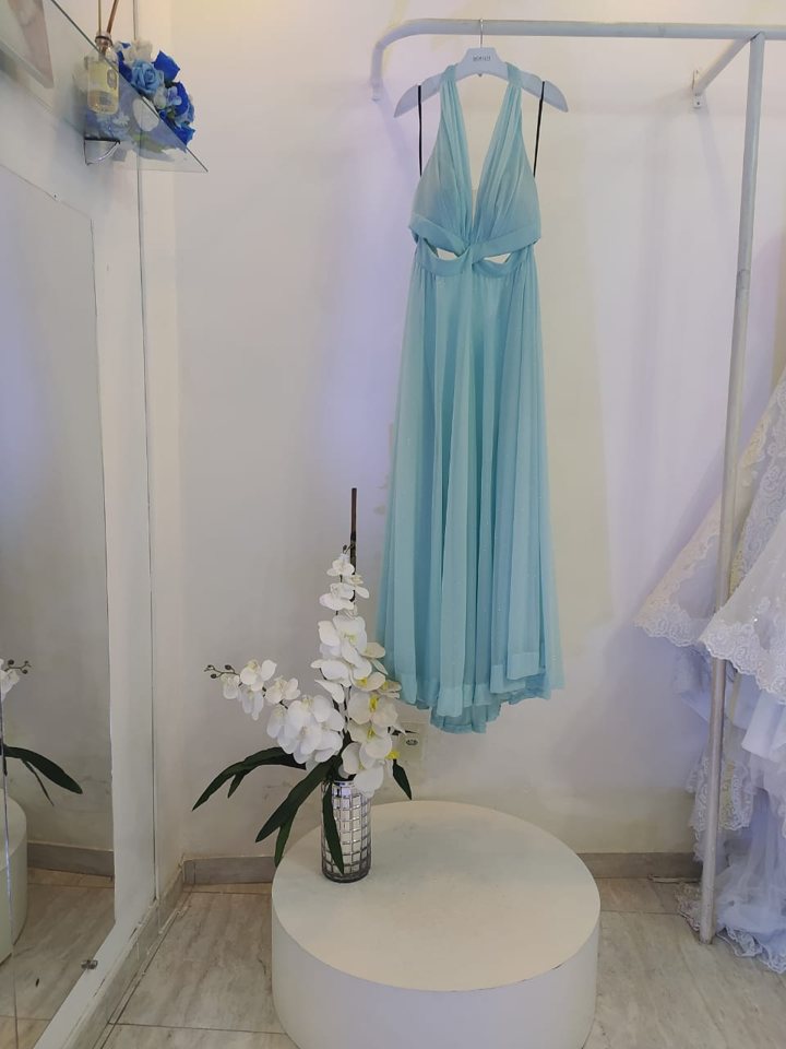 Longo Fluido | Alça Fina | Decote V